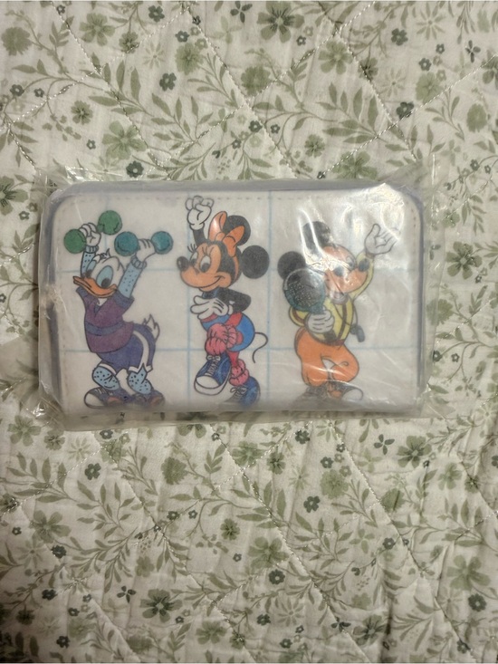 Handbags - Loungefly Disney Mousercise Faux Leather Zip-Around Wallet